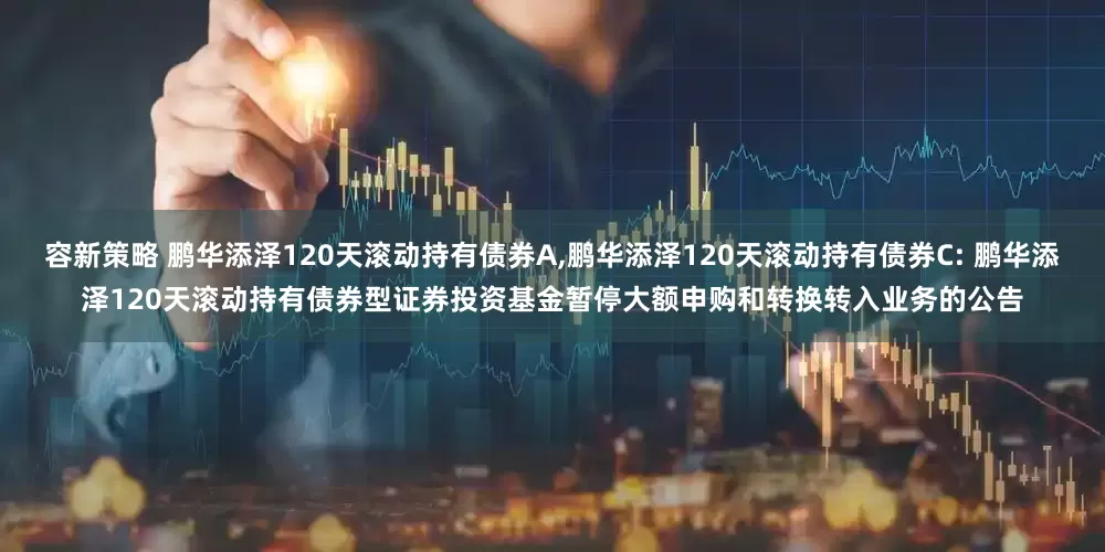 容新策略 鹏华添泽120天滚动持有债券A,鹏华添泽120天滚动持有债券C: 鹏华添泽120天滚动持有债券型证券投资基金暂停大额申购和转换转入业务的公告