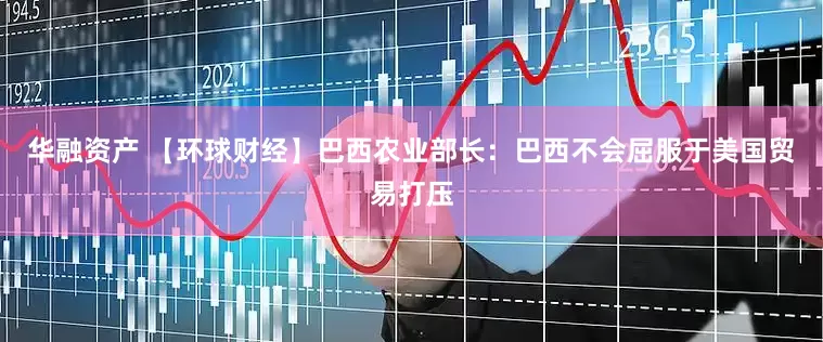 华融资产 【环球财经】巴西农业部长：巴西不会屈服于美国贸易打压