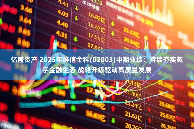 亿盛资产 2025年维信金科(02003)中期业绩:持续夯实数字金融生态 战略升级驱动高质量发展